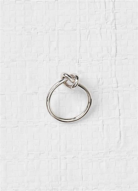 celine knot ring silver|WOMEN'S LUXURY SILVER KNOT .